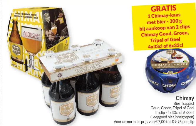 Promotie: Chimay Bier Trappist