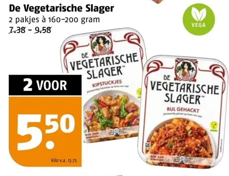 Aanbieding: De Vegetarische Slager