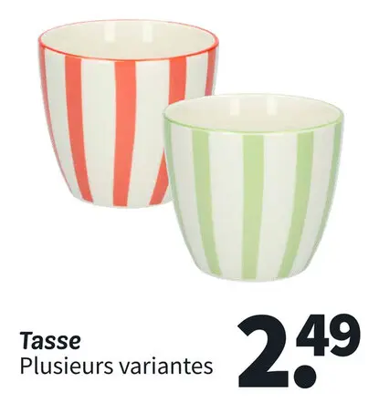 Offre: Tasse
