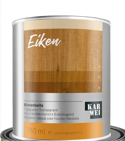 Aanbieding: Binnenbeits transparant eiken