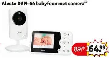 Aanbieding: DVM-64 babyfoon met camera