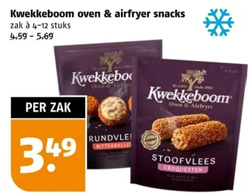 Aanbieding: Kwekkeboom oven & airfryer snacks