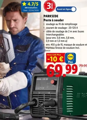 Offre: Poste à souder