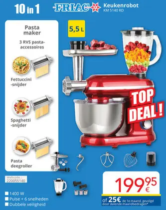 Promotie: Keukenrobot