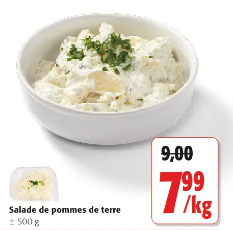 Offre: Salade de pommes de terre