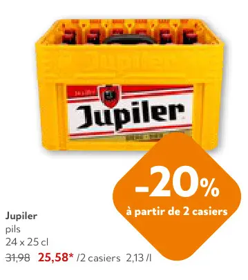 Offre: Jupiler