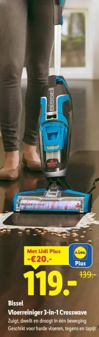 Aanbieding: Vloerreiniger 3-in-1 Crosswave