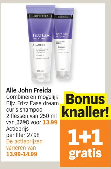 Promotie: Frizz Ease dream curls shampoo