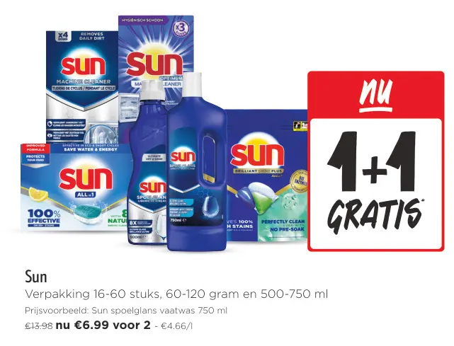 Aanbieding: Sun