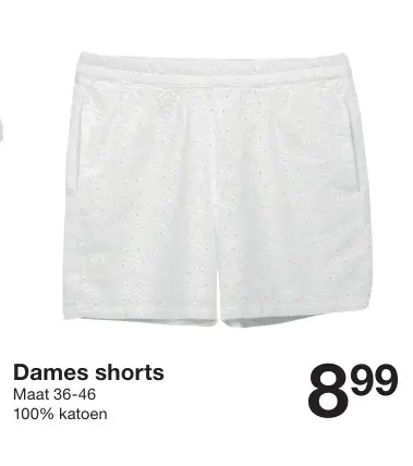 Promotie: Dames shorts