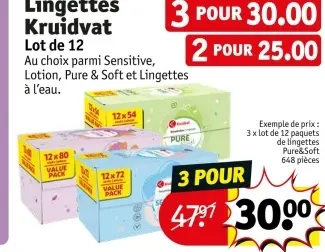 Offre: Lingettes