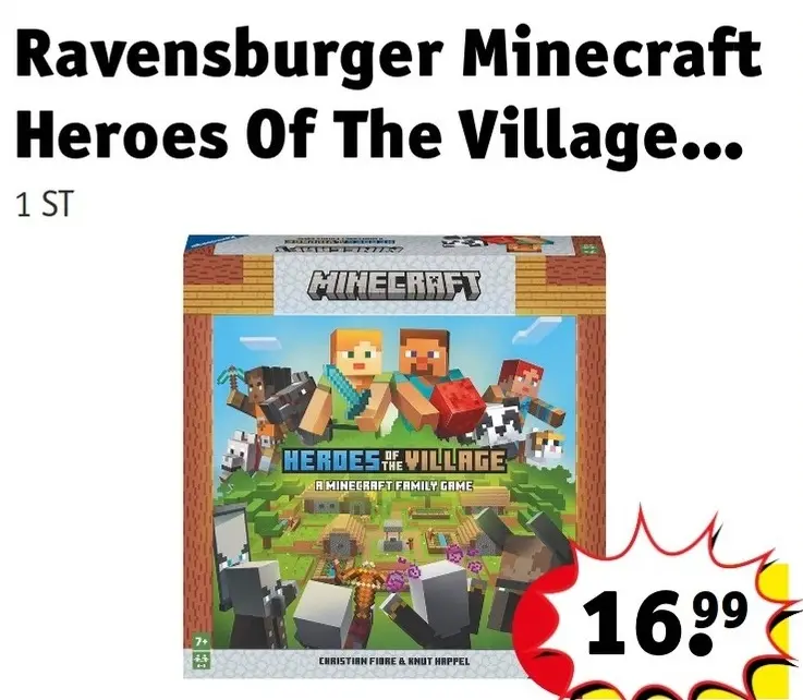 Offre: Minecraft Heroes Of The Village
