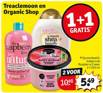 Aanbieding: Treaclemoon en Organic Shop