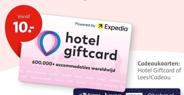 Aanbieding: Hotel Giftcard