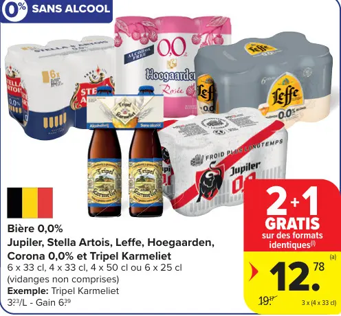 Offre: Bière 0,0%