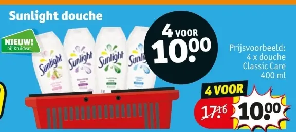 Promotie: Sunlight douche
