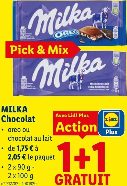 Offre: Chocolat