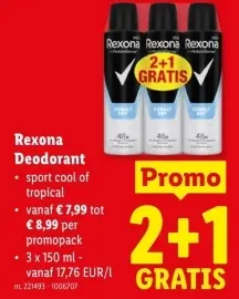 Promotie: Deodorant