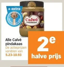 Aanbieding: Alle Calvé pindakaas