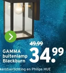 Aanbieding: buitenlamp Blackburn