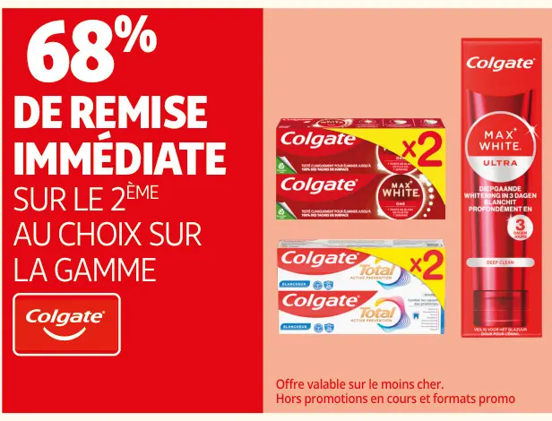 Promotie: Colgate Max White Ultra / Total Active Preven