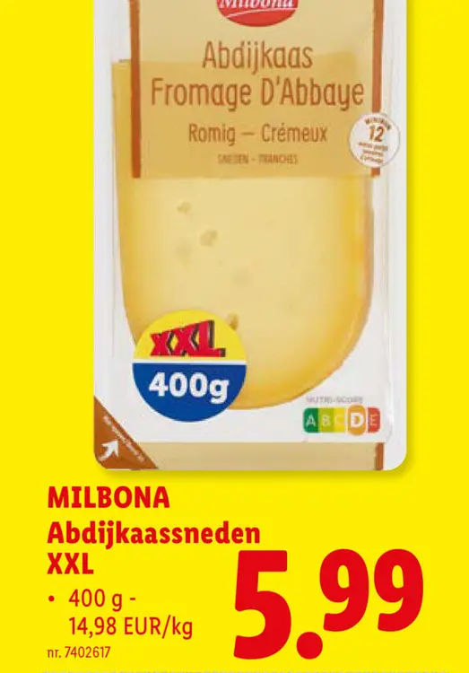 Promotie: Abdijkaassneden XXL