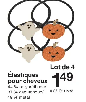 Offre: Élastiques pour cheveux