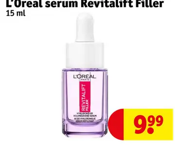 Aanbieding: L'Oreal serum Revitalift Filler