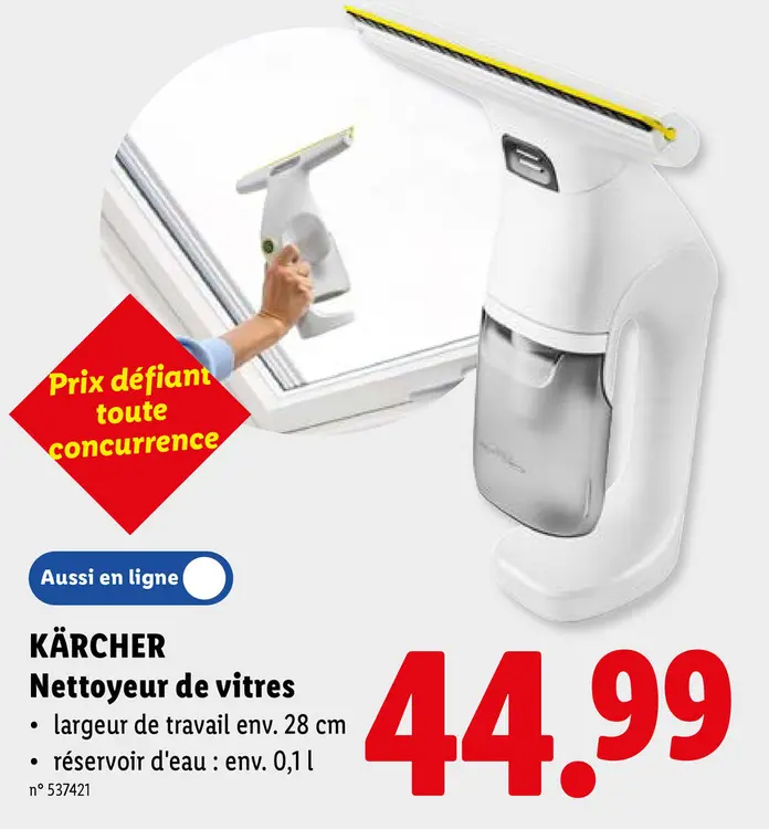 Offre: Nettoyeur de vitres