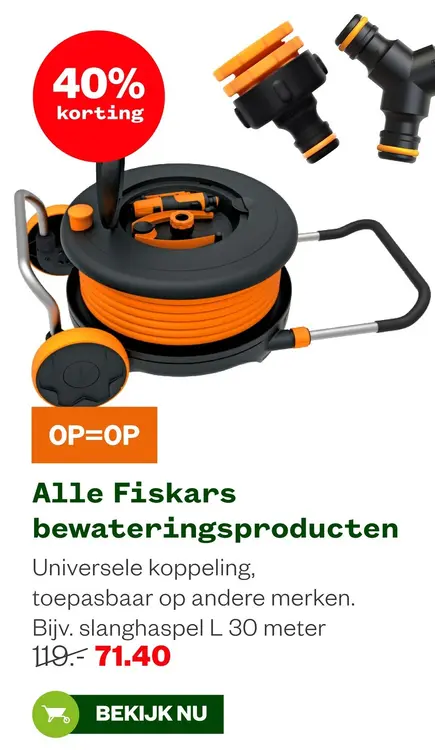 Aanbieding: Alle Fiskars bewateringsproducten