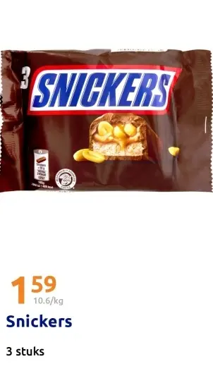 Aanbieding: Snickers