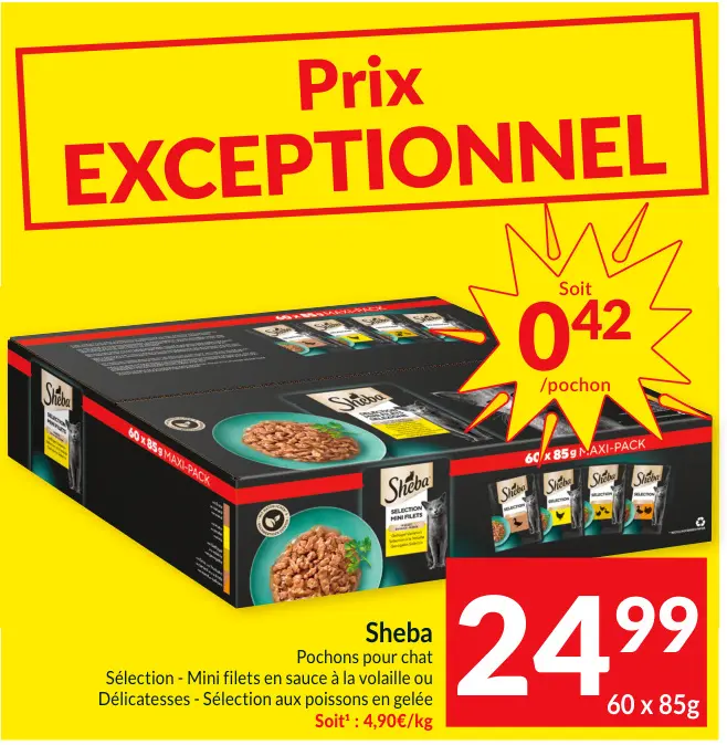 Offre: Pochons pour chat