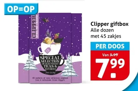 Aanbieding: Clipper giftbox