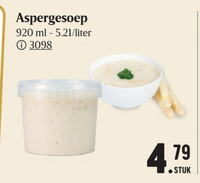 Aanbieding: Aspergesoep