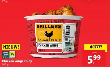 Aanbieding: Chicken wings spicy