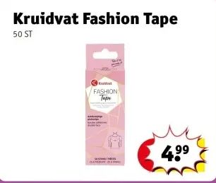 Aanbieding: Kruidvat Fashion Tape