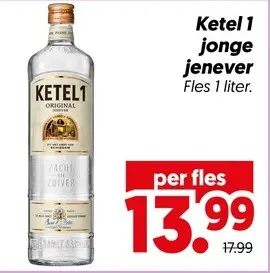 Aanbieding: Ketel 1 jonge jenever
