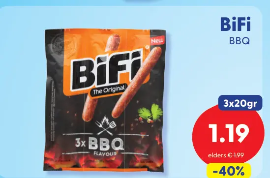 Aanbieding: BiFi BBQ