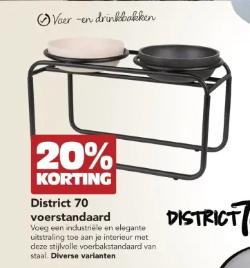 Aanbieding: Voer- en drinkbakken