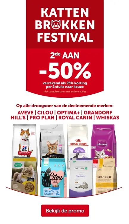 Promotie: Katten Brokken Festival