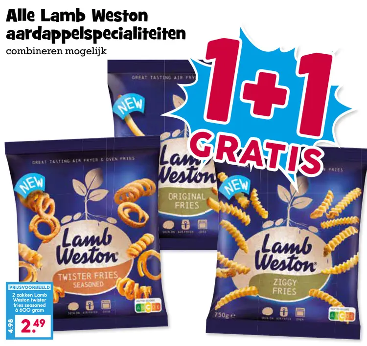 Aanbieding: Lamb Weston aardappelspecialiteiten