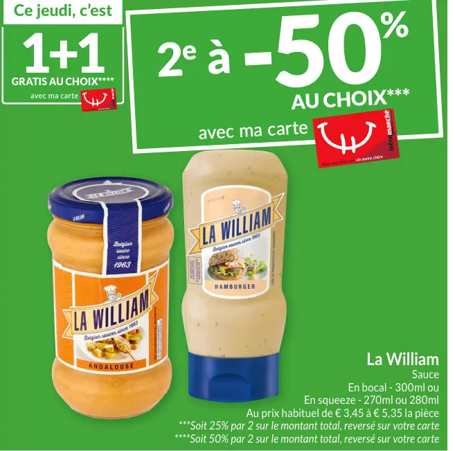 Offre: Sauce