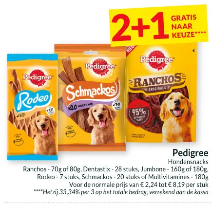 Promotie: Hondensnacks