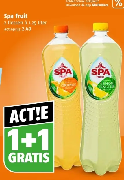 Aanbieding: Spa fruit