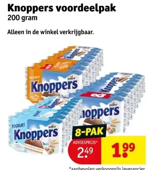 Aanbieding: Knoppers voordeelpak