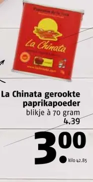 Aanbieding: La Chinata gerookte paprikapoeder
