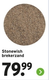 Aanbieding: Stonewish brekerzand