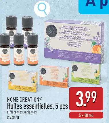 Offre: Huiles essentielles