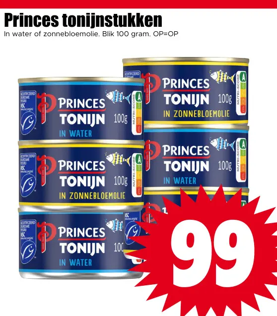 Aanbieding: tonijnstukken