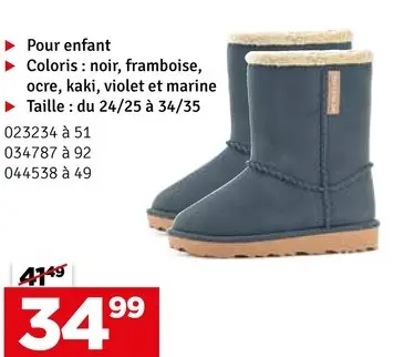 Offre: Demi-bottes CHEYENNETOO